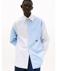 Tommy Hilfiger - The Runway Collection Oversized Mixed Stripe Shirt - Lyst