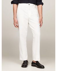 Tommy Hilfiger - Pressed Crease Adjustable Waist Trousers - Lyst