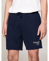 Tommy Hilfiger - Pantalón corto de deporte con logo gráfico - Lyst