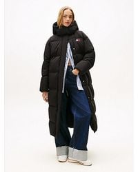Tommy Hilfiger - Waterafstotende Longline Alaska Pufferjas - Lyst