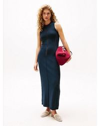 Tommy Hilfiger - The Sofia Capsule Maxi-Kleid Aus Strick - Lyst