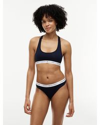 Tommy Hilfiger - Repeat Logo Waistband Thong - Lyst
