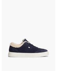 Tommy Hilfiger - Leather Warm Lined Cupsole Trainers - Lyst