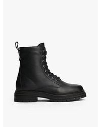 Tommy Hilfiger - Chunky Laars Van Gegranuleerd Leer - Lyst