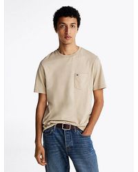Tommy Hilfiger - Regular Fit T-Shirt Mit Brusttasche - Lyst