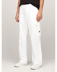 Tommy Hilfiger - Aiden Baggy Cargo Trousers - Lyst