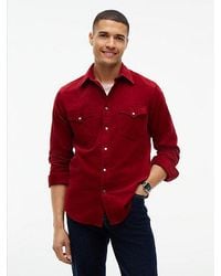Tommy Hilfiger - Regular Fit Western Corduroy Shirt - Lyst
