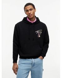 Tommy Hilfiger - Signature Back Logo Relaxed Hoody - Lyst