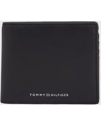 Tommy Hilfiger TH Modern Brieftasche aus Leder - Schwarz