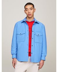 Tommy Hilfiger - Snap-button Archive Fit Overshirt - Lyst
