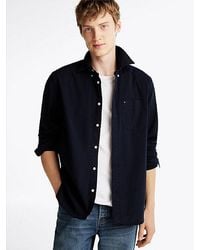 Tommy Hilfiger - Relaxed Fit Overhemd Van Twill - Lyst