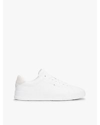 Tommy Hilfiger - Court Sneaker Met Leer - Lyst