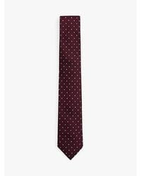 Tommy Hilfiger - Corbata De Seda Con Lunares - Lyst
