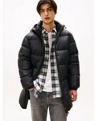 Tommy Hilfiger - Parka De Plumón Con Capucha - Lyst