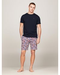 Tommy Hilfiger - Th Original T-shirt And Shorts Print Pyjama Set - Lyst