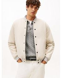 Tommy Hilfiger - Reversible Bomberjack Met Varsity-Embleem - Lyst