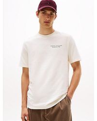Tommy Hilfiger - Camiseta De Punto Con Estampado - Lyst