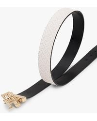 Tommy Hilfiger - Th Monogram Reversible Leather Belt - Lyst