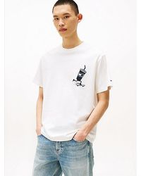 Tommy Hilfiger - Relaxed Fit T-Shirt Met Logographic - Lyst