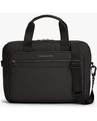 Tommy Hilfiger - Metal Logo Laptop Bag - Lyst