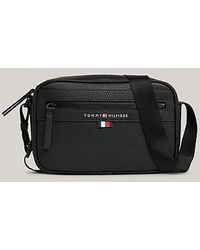 Tommy Hilfiger - Bolso reporter con logo metálico Essential - Lyst