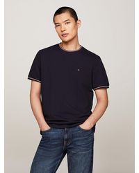 Tommy Hilfiger - Signature Tipped T-shirt - Lyst