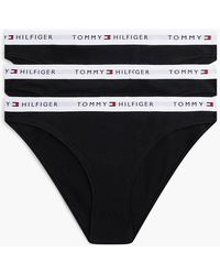 Tommy Hilfiger - Essential 3-Pack Repeat Logo Waistband Briefs - Lyst