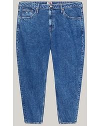 Tommy Hilfiger - Curve Tapered Mom-Jeans mit ultrahohem Bund - Lyst