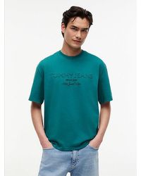 Tommy Hilfiger - Classic Tonal Logo Oversized T-Shirt - Lyst