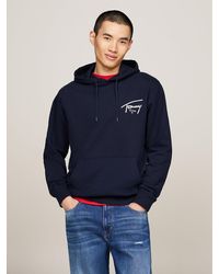 Tommy Hilfiger - Graphic Signature Logo Hoody - Lyst