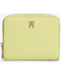 Tommy Hilfiger - Hilfiger Icon Zip-Around Flap Wallet - Lyst