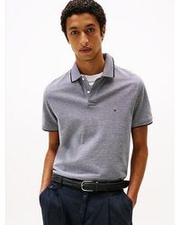 Tommy Hilfiger - Polo De Corte Regular Con Ribetes - Lyst