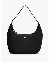 Tommy Hilfiger - Crossbody-Tasche Mit Gummiertem Logo - Lyst