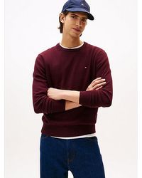 Tommy Hilfiger - Trui Met Ronde Hals En Kasjmier - Lyst