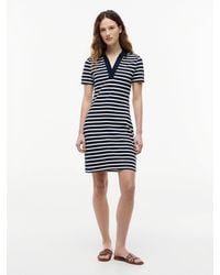 Tommy Hilfiger - 1985 Slim Mini Short Sleeve Polo Dress - Lyst