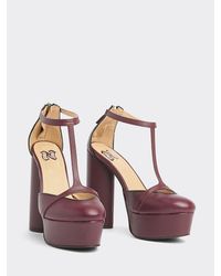 Tommy Hilfiger Zendaya Plateauschoen Met T-bandje - Meerkleurig