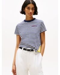 Tommy Hilfiger - Hilfiger Sailing Breton Stripe Relaxed T-shirt - Lyst