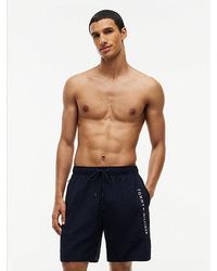 Tommy Hilfiger - Original Logo Long Length Swim Shorts - Lyst