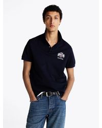 Tommy Hilfiger - Regular Fit Logo Embroidery Polo Shirt - Lyst