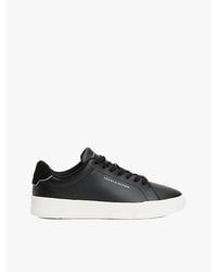 Tommy Hilfiger - Court Sneaker Met Leer - Lyst