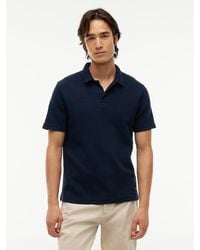 Tommy Hilfiger - Tommy Badge Regular Fit Waffle Knit Polo Shirt - Lyst