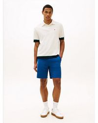 Tommy Hilfiger - Dover Flag Embroidery Regular Fit Chino Shorts - Lyst