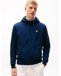 Tommy Hilfiger - Felpa Con Cappuccio E Distintivo Tommy - Lyst
