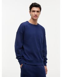 Tommy Hilfiger - Essential Logo Terry Lounge Track Top - Lyst