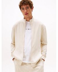 Tommy Hilfiger - Original Loungesweatshirt Met Rits En Logo - Lyst