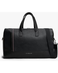 Tommy Hilfiger - Borsone Zigrinato Con Logo - Lyst