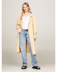 Tommy Hilfiger - Zweireihiger Relaxed Fit Trenchcoat - Lyst