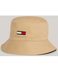 Tommy Hilfiger - Flag Embroidery Bucket Hat - Lyst