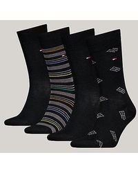 Tommy Hilfiger - Pack de 4 pares de calcetines - Lyst