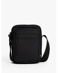 Tommy Hilfiger - Crossbody-Reportertasche Mit Logo Aus Metall - Lyst